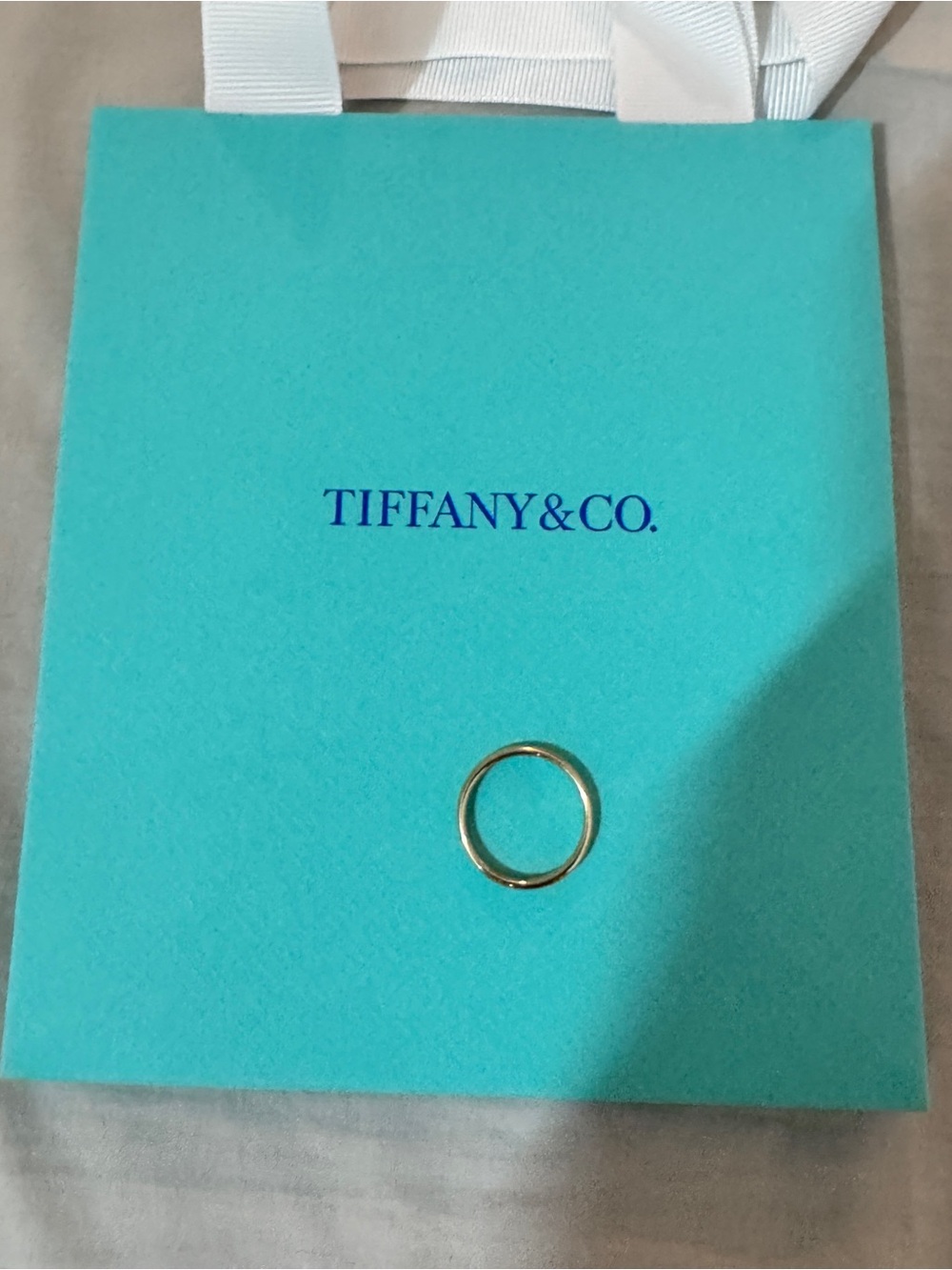 Tiffany & Co. Classic Gold Band Ring Size 6